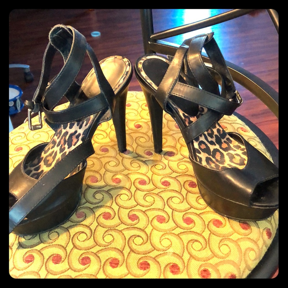 Black heels